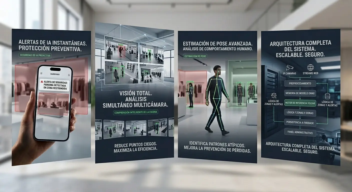 Interfaz Veexion en acción